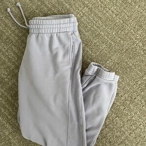 Aritzia TNA CozyAF Fleece in Soft Purple